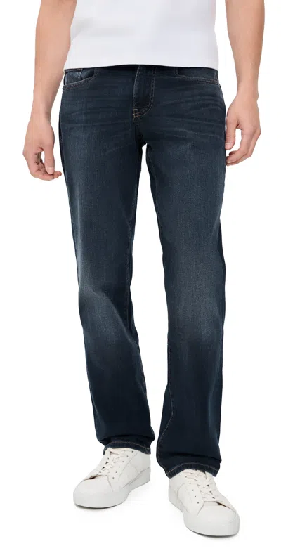 Warp & Weft Ord Straight Jeans Highlands In Blue