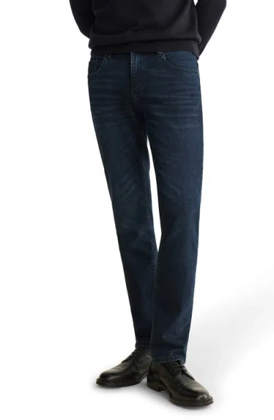 Warp & Weft Warp+weft Ams Slim Fit Mid Rise Jeans In Blue