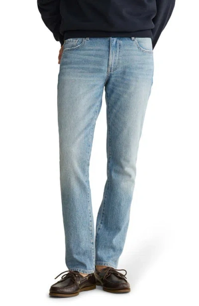 Warp & Weft Warp+weft Ams Slim Stretch Jeans In Blue