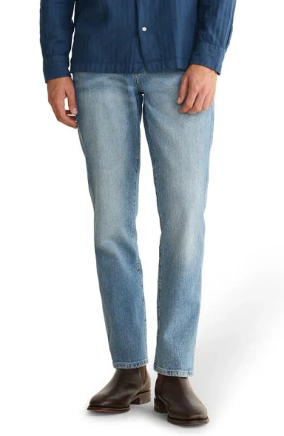 Warp & Weft Warp+weft Ord Straight Fit Jeans In Blue