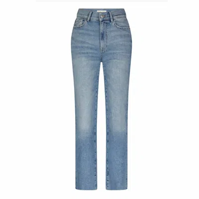 Warp & Weft Women's Ase Straight Leg Jeans In Blue