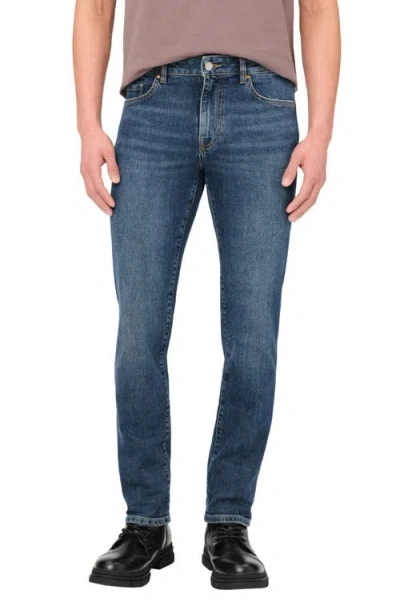 Warp & Weft Warp+weft Ams Slim Fit Jeans In Blue Slate