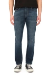 Warp & Weft Warp+weft Ams Slim Fit Knit Jeans In Porter