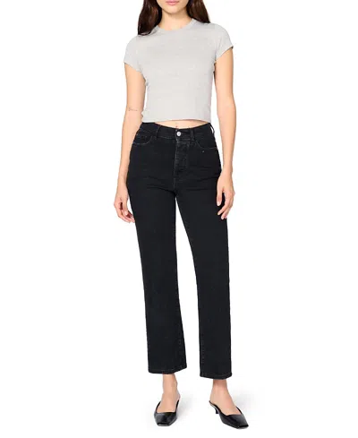 Warp & Weft Ase High Rise Straight Jean In Ventura