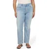 Warp & Weft Warp+weft Ase High Waist Straight Leg Jeans In Outta Sight