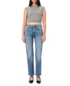 Warp & Weft Vintage Straight Jeans In High Road In High Road