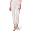 Warp & Weft Warp+weft Cropped Skinny Jeans In Optic