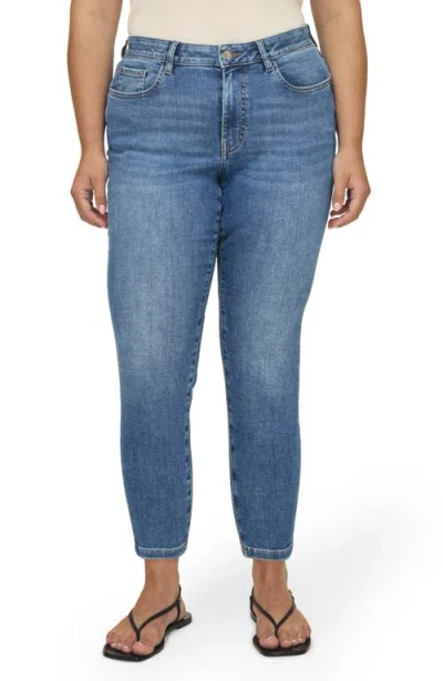 Warp & Weft Warp+weft Jfk Crop Skinny Stretch Jeans In Way To Go