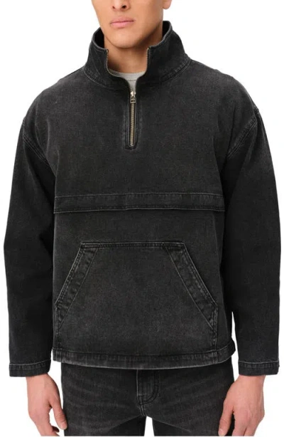 WARP & WEFT WARP+WEFT MRY DENIM WINDBREAKER