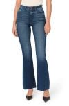 Warp & Weft Warp+weft Nao Raw Hem Bootcut Jeans In Huntington