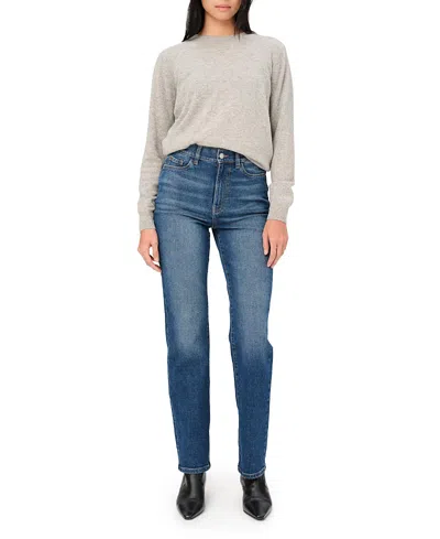 Warp & Weft Rfd High Rise Straight Jeans In Goodtimes