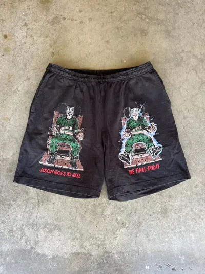 Pre-owned Warren Lotas 2019  Electrical Chair Shorts In Black