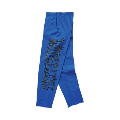 Pre-owned Warren Lotas Bridge Of Thorns Sweatpants 'blue' | Men's Size Xxl