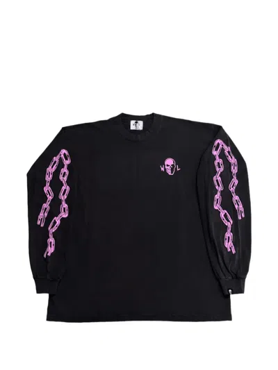Warren Lotas Chainlink Reaper T-shirt In Black
