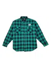Warren Lotas Checked-pattern Shirt In Multi