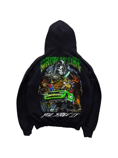 Warren Lotas Drive Like You Stole It Hoodie In Black