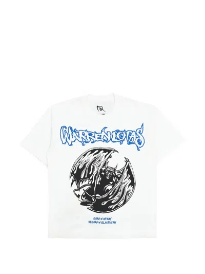 Warren Lotas Gargoyle Logo T-shirt In White