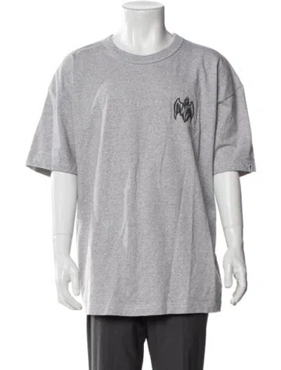 Pre-owned Warren Lotas Graphic Print Crew Neck T-shirt In Gray