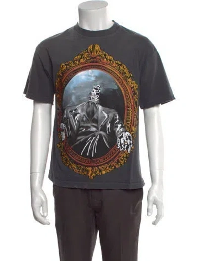 Pre-owned Warren Lotas Graphic Print Crew Neck T-shirt W/ Tags In Gray