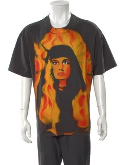 Pre-owned Warren Lotas Graphic Print Crew Neck T-shirt W/ Tags In Multi