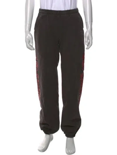 Pre-owned Warren Lotas Graphic Print Joggers In Multi