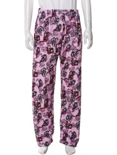 Pre-owned Warren Lotas Graphic Print Pajama Bottoms In Multicolor