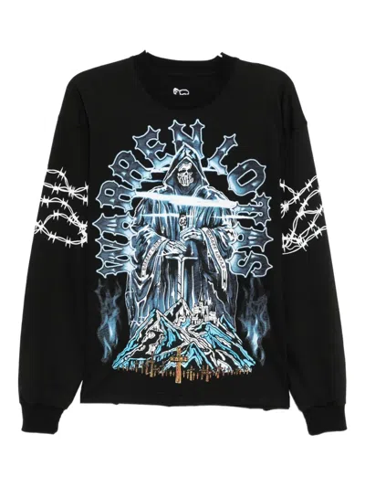 Warren Lotas Graphic-print T-shirt In Black