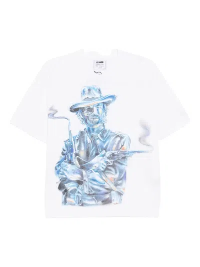 Warren Lotas Graphic-print T-shirt In White