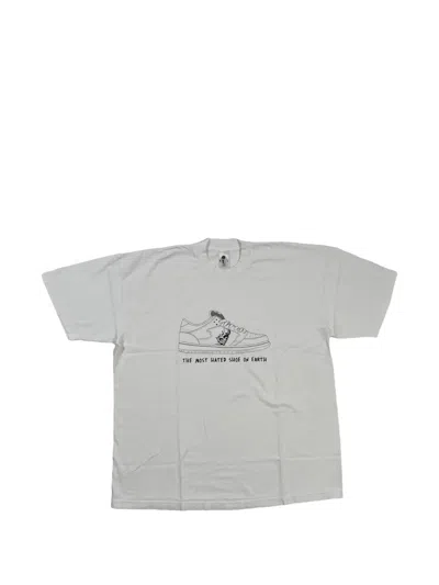 Warren Lotas Graphic-print Short-sleeve T-shirt In White