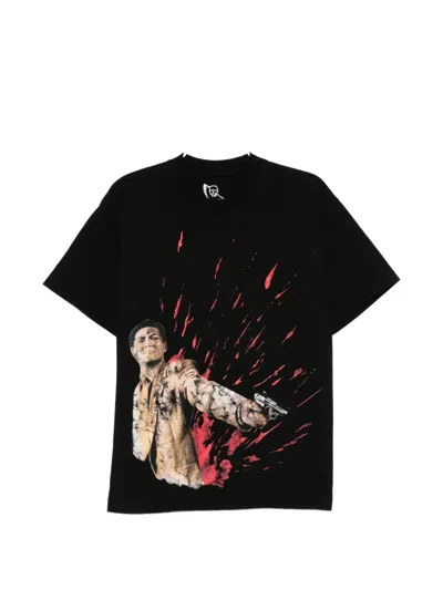 Warren Lotas Graphic-print T-shirt In Black