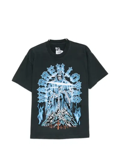 Warren Lotas Graphic-print T-shirt In Black