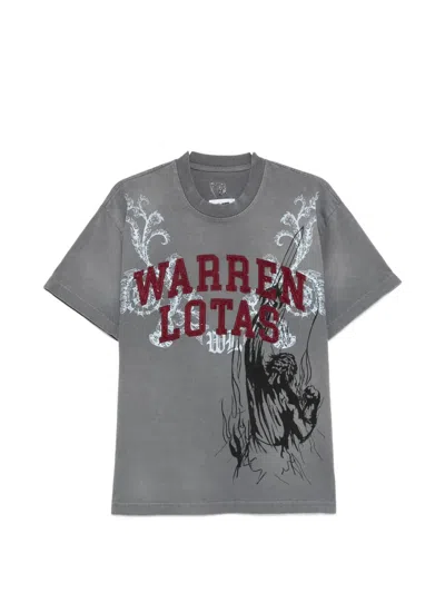 Warren Lotas Graphic-print T-shirt In Gray