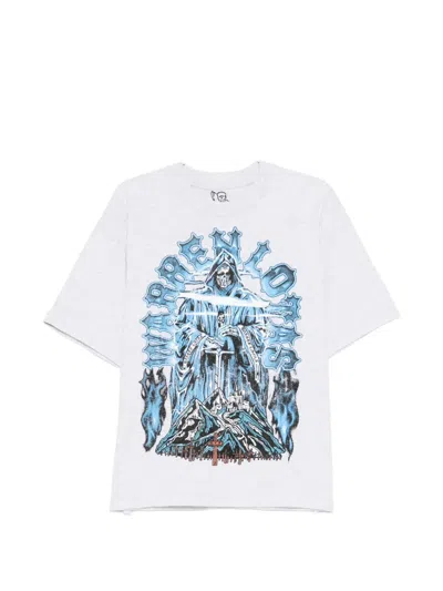 Warren Lotas Graphic-print T-shirt In Gray