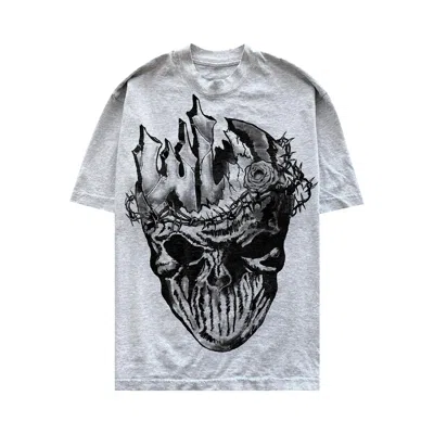 Pre-owned Warren Lotas Headstone T-shirt 'heather Grey' | Men's Size Xl In Gray