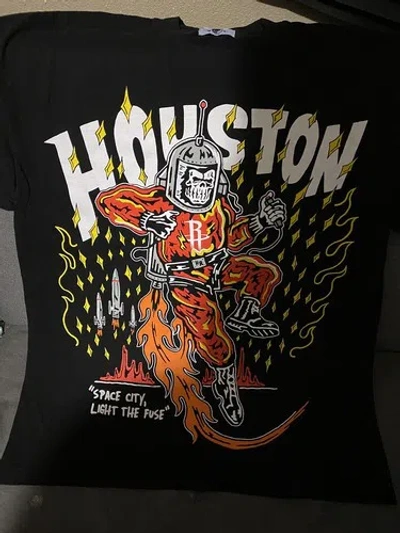 Pre-owned Warren Lotas Houston Rockets In Black