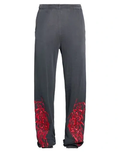 Warren Lotas Man Pants Charcoal Size S Cotton In Grey