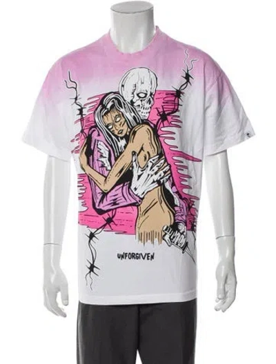Pre-owned Warren Lotas Printed Crew Neck T-shirt W/ Tags In White