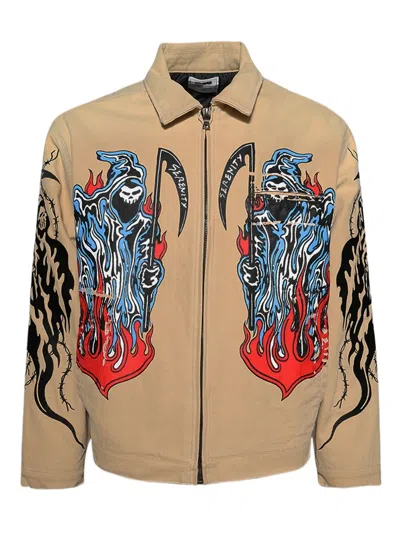 WARREN LOTAS REAPER-PRINT WORK JACKET