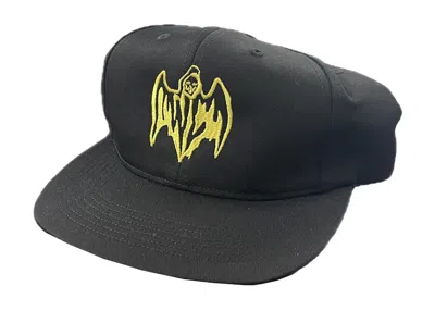 Pre-owned Warren Lotas Reaper Sports Cap In Black/yellow