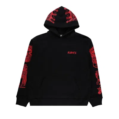 Pre-owned Warren Lotas Sabata Hoodie 2.0 'black/red' | Men's Size M