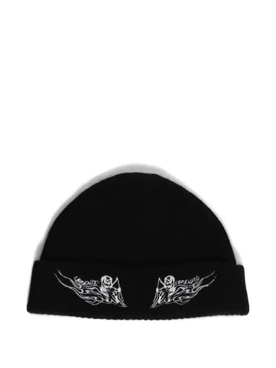 Warren Lotas Serenity Beanie Hat In Brown