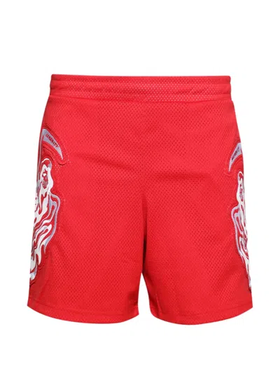 Warren Lotas Serenity Mesh Shorts In Brown