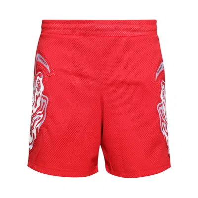 Pre-owned Warren Lotas Serenity Mesh Shorts 'red' | Men's Size Xl