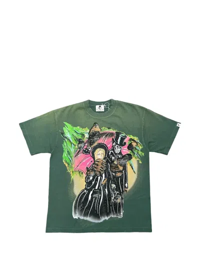 Warren Lotas Snow Romance Graphic-print T-shirt In Brown