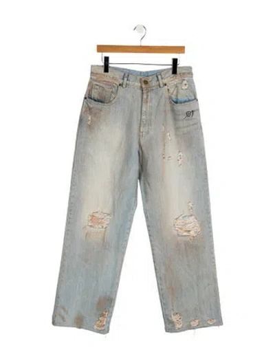 Pre-owned Warren Lotas Straight-leg Jeans In Multi