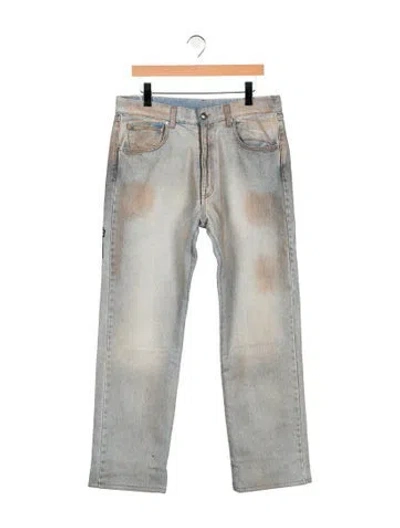 Pre-owned Warren Lotas Straight-leg Jeans In Multi