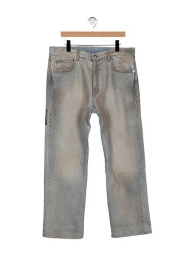 Pre-owned Warren Lotas Straight-leg Jeans W/ Tags In Multi