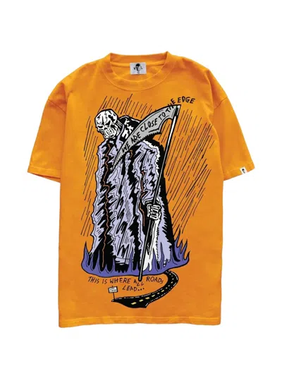 Warren Lotas The Edge Graphic-print T-shirt In Yellow