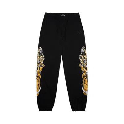 Pre-owned Warren Lotas Three Reapers Sweatpants 'yellow' | Men's Size L