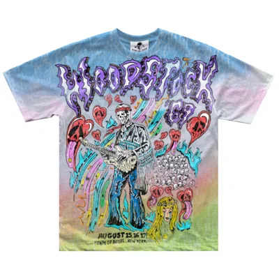 Pre-owned Warren Lotas Woodstock Tee 'tie Dye' | Multi-color | Men's Size Xl